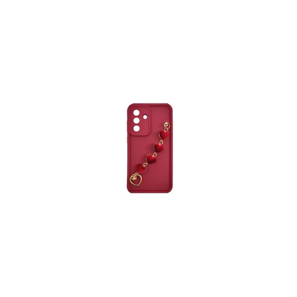 MM TPU SAM GALAXY A36 SILICONE CANDY WRIST STRAP R Heart slika 2