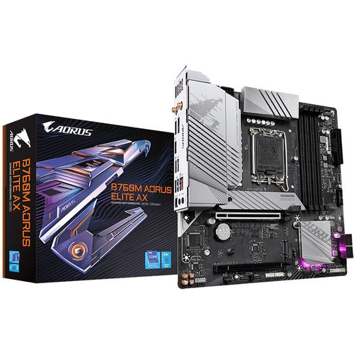 GIGABYTE B760M AORUS ELITE AX rev. 1.x matična ploča slika 1