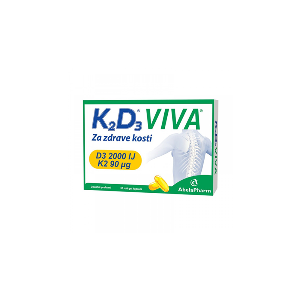 Abela Pharm K2D3 Viva Tablete A30 slika 1