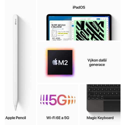 Apple 11" iPad Pro (4th) Wi-Fi 128GB - Silver slika 7