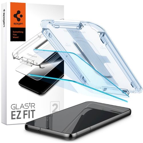 Spigen - Glas.TR EZ-FIT (2 kom) za Samsung Galaxy S23 - Prozirno slika 1