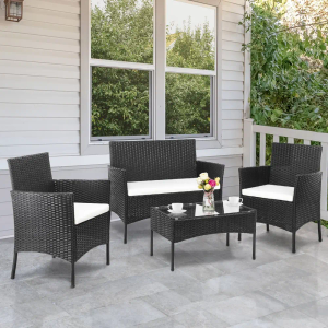 Vrtni rattan set sa jastukom