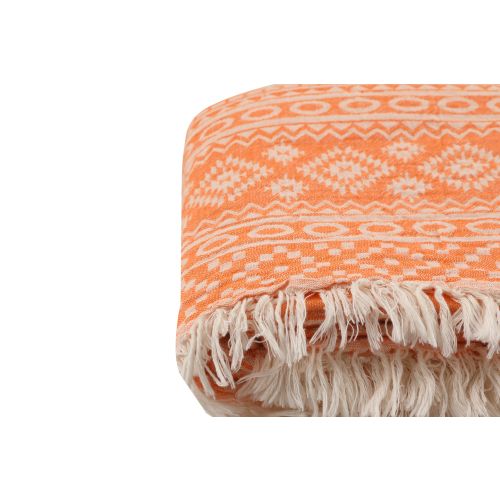 L'essential Maison Cicim - Narandžasti Fouta (PeÅ¡kir za plaÅ¾u) slika 9