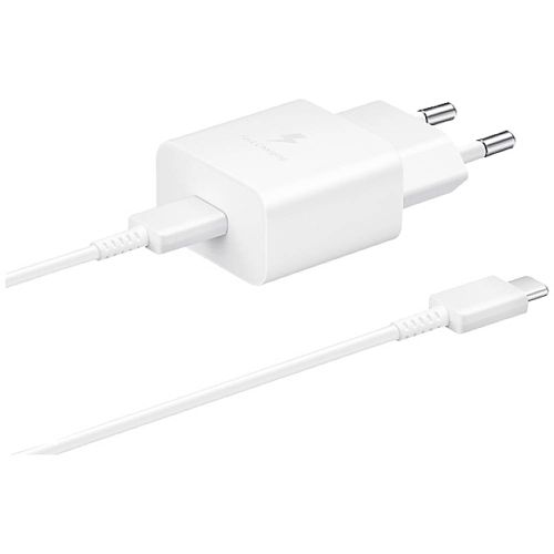 Samsung punjač 15W Type-C + kabel Type-C ( EP-T1510 ) bela slika 1