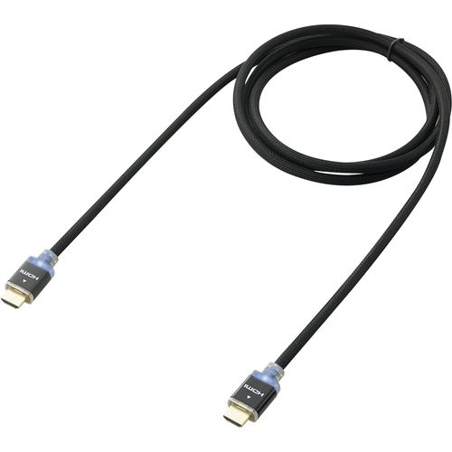 SpeaKa Professional HDMI priključni kabel HDMI A utikač, HDMI A utikač 1.00 m crna SP-7870024 audio povratni kanal (arc), pozlaćeni kontakti, obložen, s LED, Ultra HD (4K) HDMI HDMI kabel slika 4