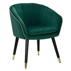 Mauro Ferretti Fotelja Paris verde-gold cm 62x58x78