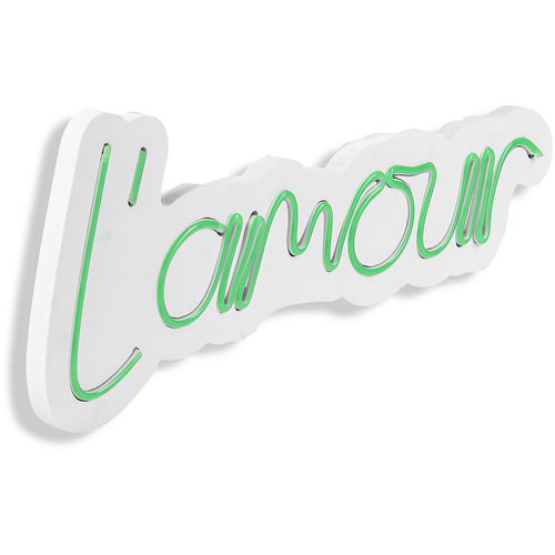 Wallity Ukrasna plastična LED rasvjeta, L'amour - Green slika 6