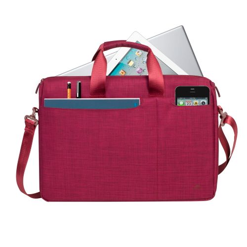 Torba RivaCase 15.6" Biscayne 8335 Red laptop bag slika 2