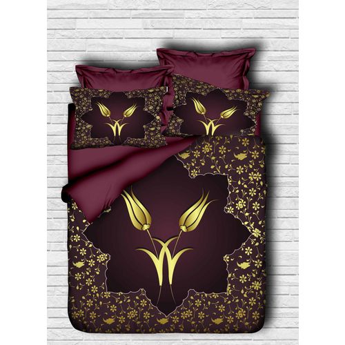 141 Maroon
Gold Double Quilt Cover Set slika 1