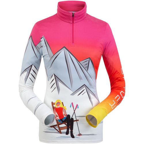 Spyder ženska majica sunset zip T-neck bry slika 1