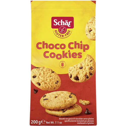 Schar Choco Chip Cookies - Keks sa komadićima čokolade 200g slika 1