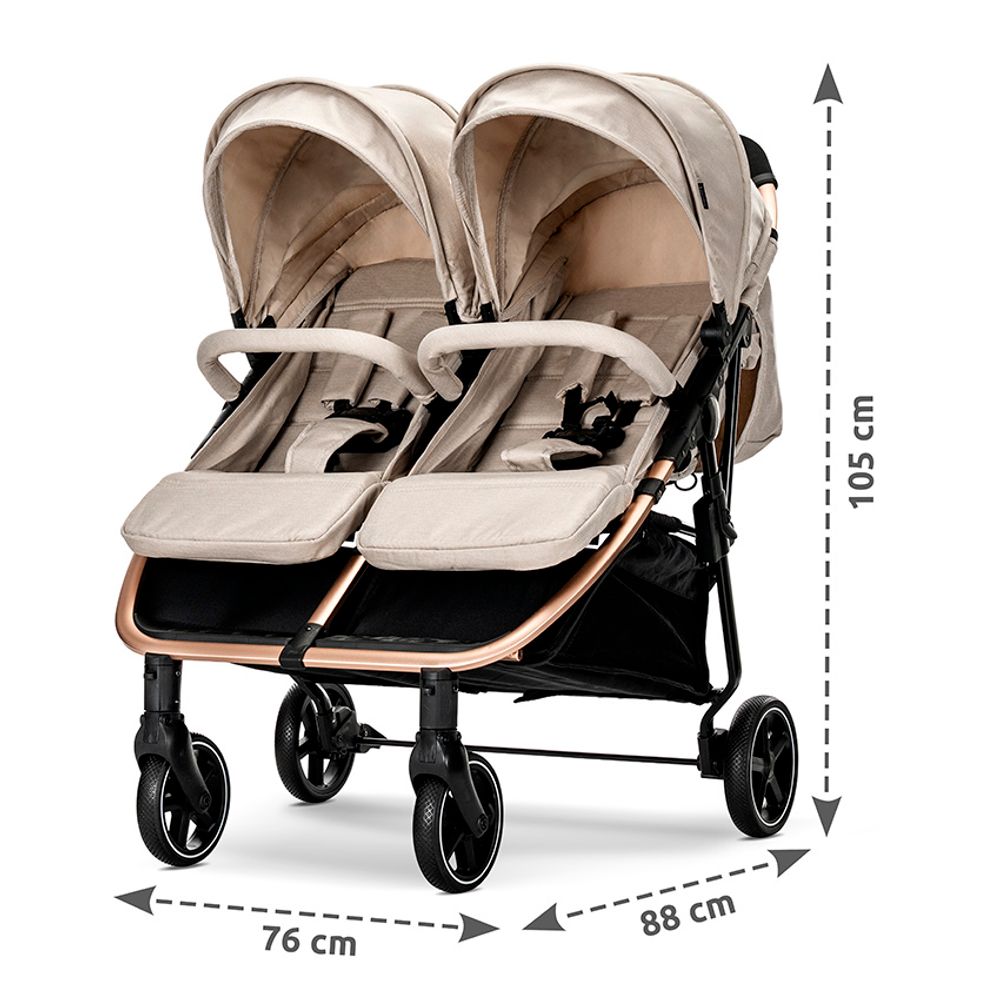 Lorelli Kolica za blizance  Duo, Grey slika 6