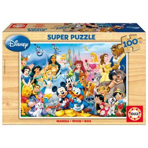 Drveni Puzzle El Maravilloso Mundo de Disney - 100 komada