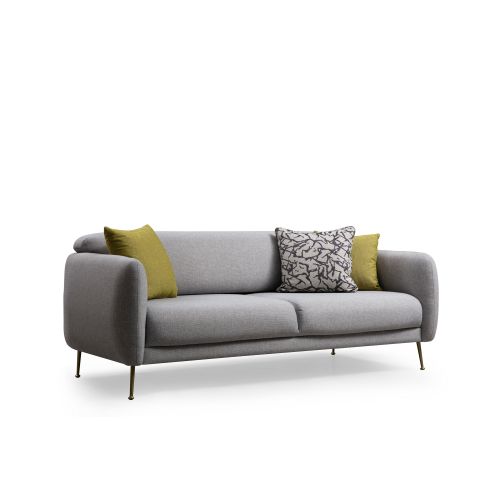 Atelier Del Sofa Trosjed SEVILLA- svijetlo siva, Sevilla 3 Seater - Grey slika 2