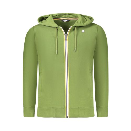 K-WAY ZIP-UP SWEATSHIRT MEN GREEN slika 1