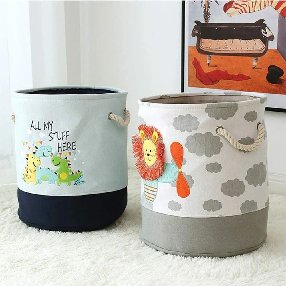 Kinder Home Korpa za igračke Lav, 35x40cm slika 8