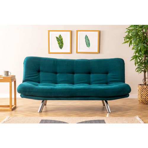 Atelier Del Sofa Trosjed na razvlačenje, Petrol Green, Misa Small Sofabed - Petrol Green slika 2