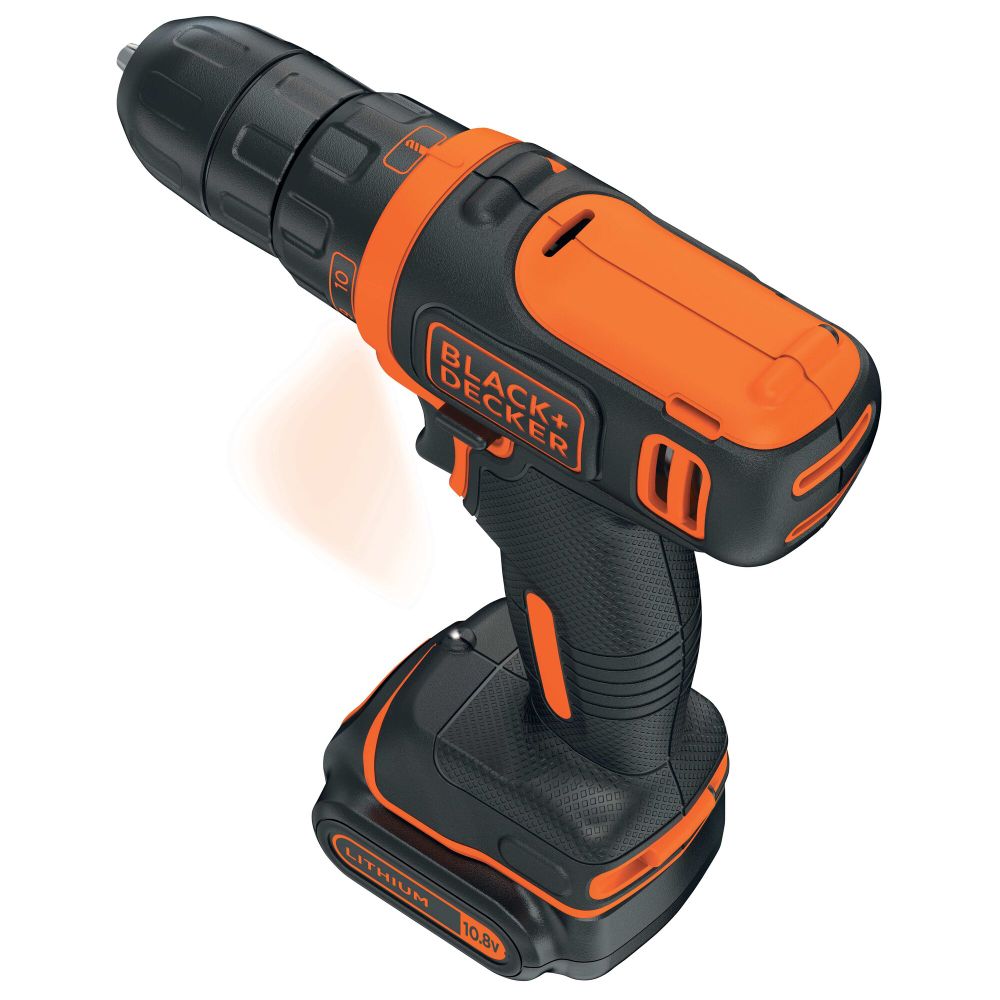 AKU BUŠILICA/ODVIJAČ 10,8 V 1,5 Ah Black &amp; Decker BDCDD12 slika 2