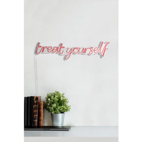 Wallity Ukrasna plastična LED rasvjeta, Treat Yourself - Pink slika 13