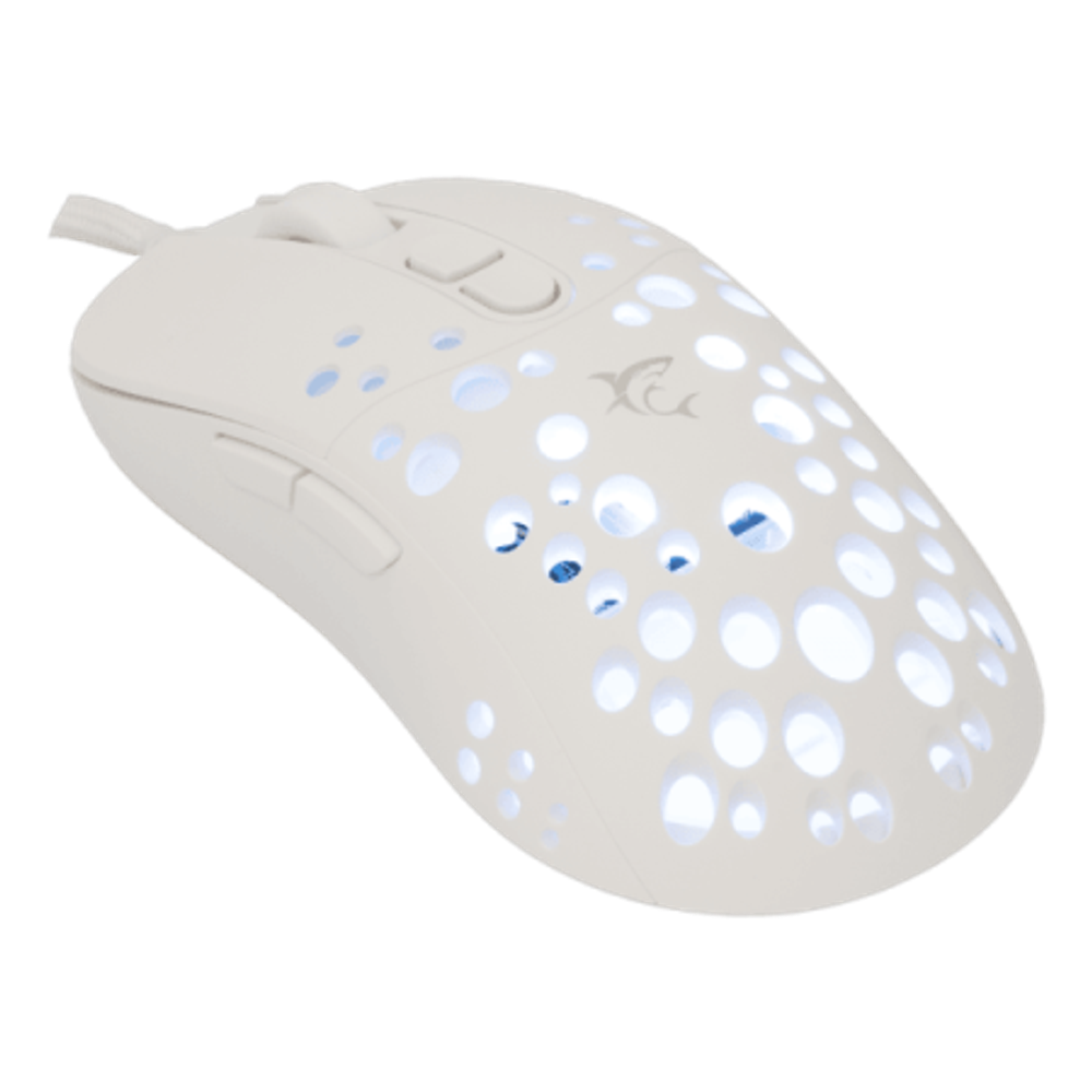 White Shark Miš GM-9004 TRISTAN-2, Bijeli RGB slika 2