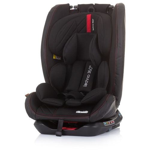 Chipolino Auto sedište za decu Techno Isofix 0-36kg Ebony slika 1