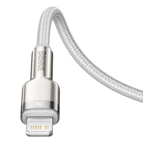 USB-C kabel za Lightning Baseus Cafule PD 20W 2m (bijeli) slika 5