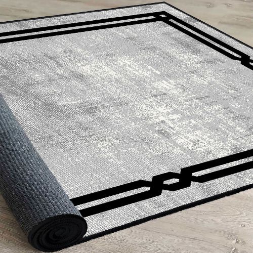 Tepih Conceptum Hypnose EEXFAB800-KLM, sivi/crni (160 x 230 cm) slika 5