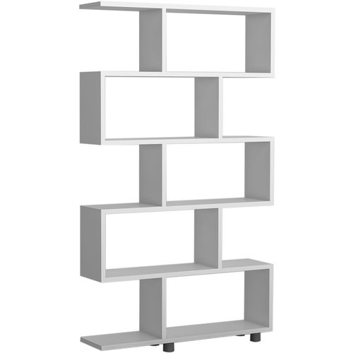 Elif - White White Bookshelf slika 3