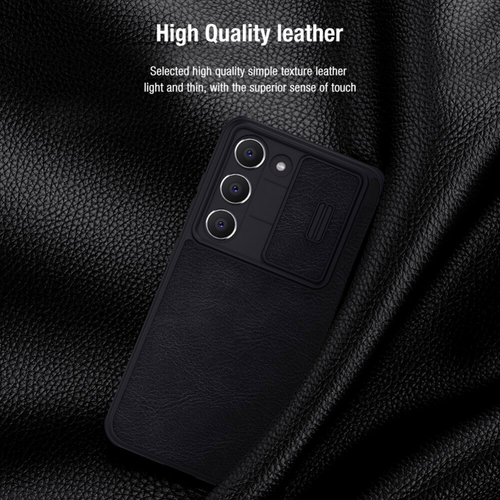 Futrola Nillkin Qin Pro Leather za Samsung S911B Galaxy S23 crna slika 8