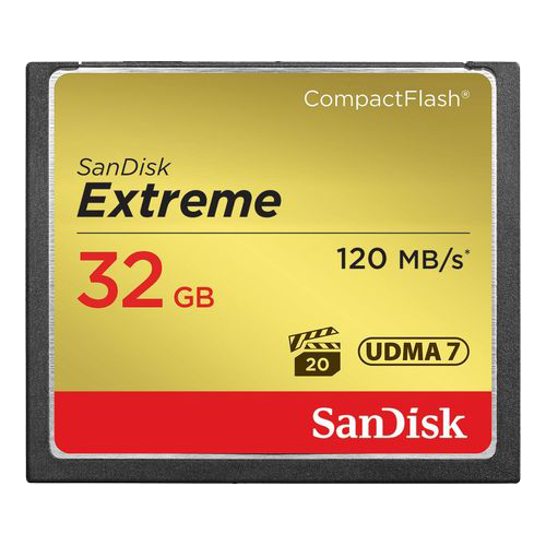 SANDISK Extreme CompactFlash 32GB 800x - SDCFXSB-032G-G46 slika 1