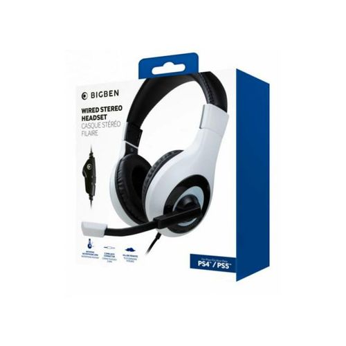 Bigben Stereo Gaming slušalice PS5 bijele PS5HEADSETV1WHITE slika 1