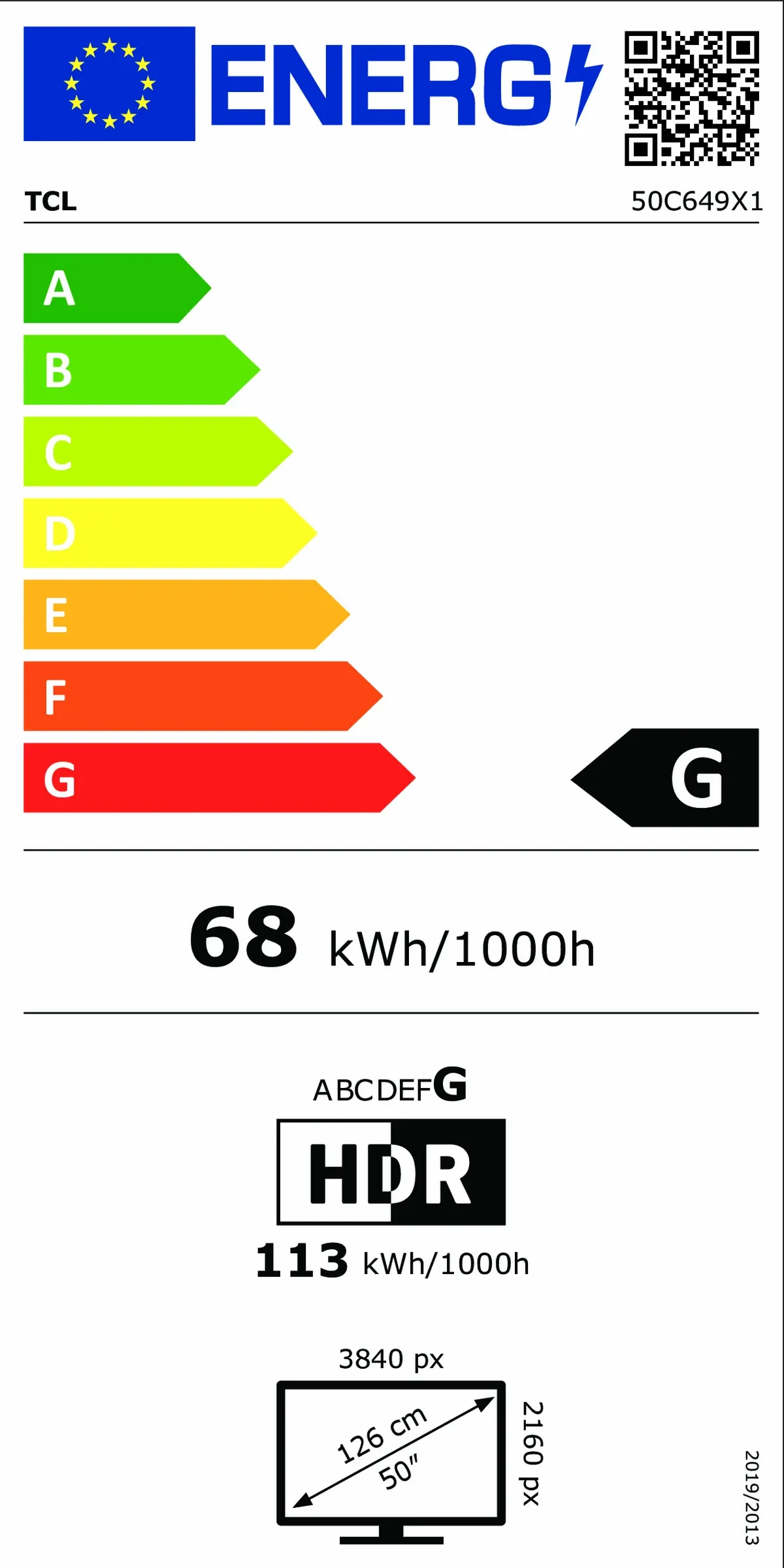 Energetski certifikat G