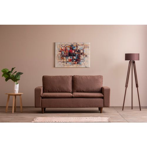 Atelier Del Sofa Dvosjed, Svijetlo smeđa, Lungo - Light Brown slika 1