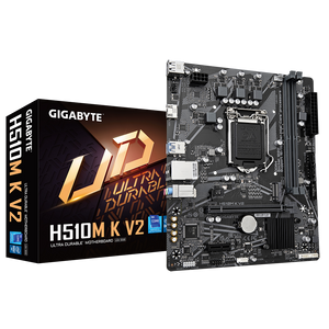 Gigabyte H510M K V2 LGA1200, H470 Chipset, 2x DDR4, NVMe PCIe Gen3 x4 2280 M.2 Connector