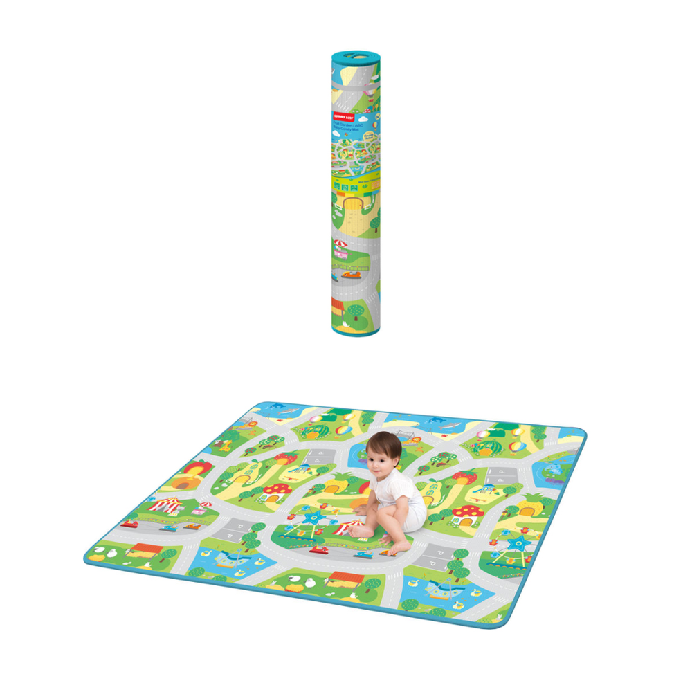 Dvostrana prostirka Baby Vrt/ABC 200x150x10mm slika 2