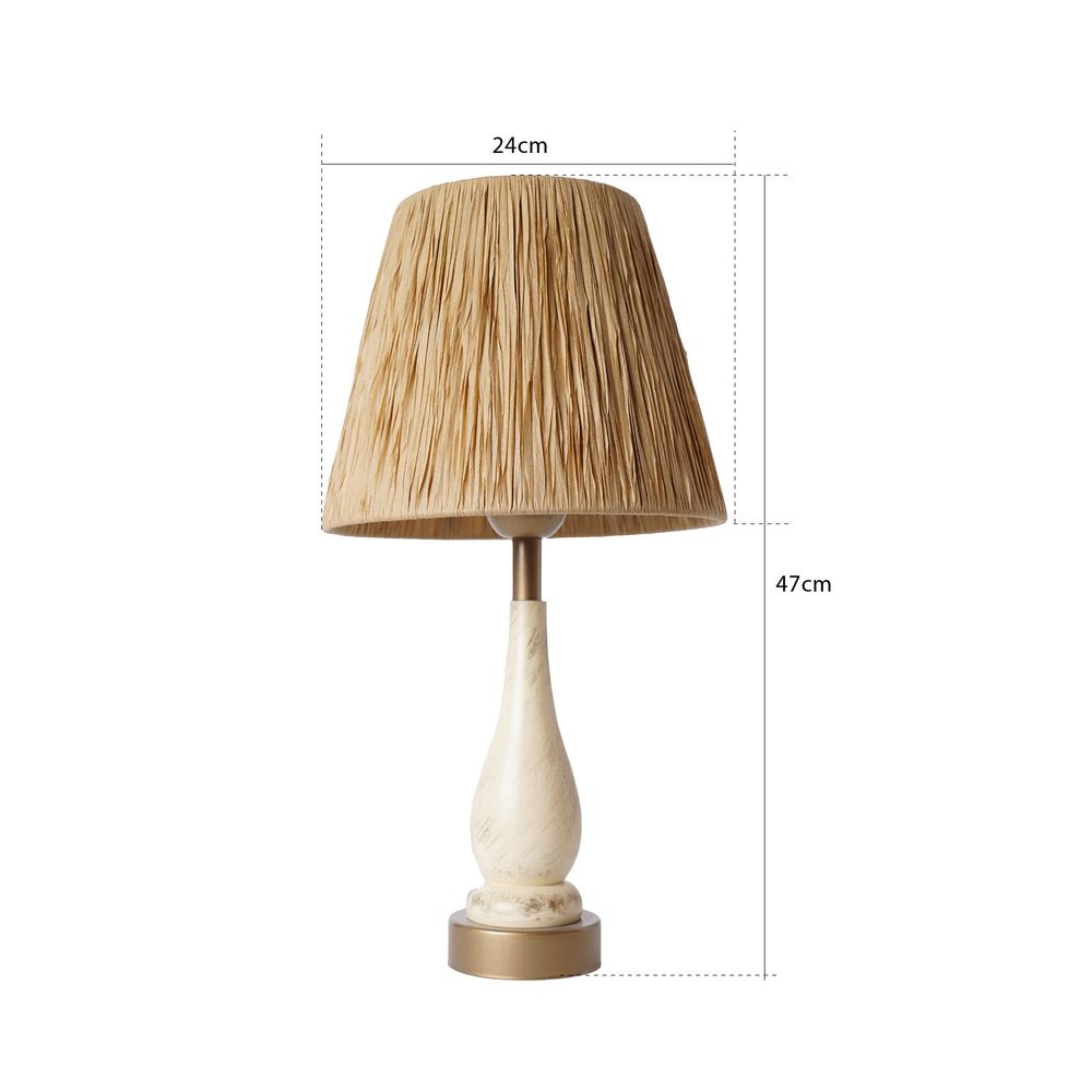 Stolna Lampa YL515 u Krem Boji slika 3