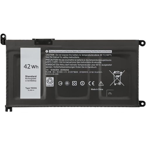 Baterija za Laptop Dell Inspiron 7586 5485 5491 5591 3 3584 3593 3793 5493 5585 Vostro 3491 5581 5490 5590 YRDD6 slika 2