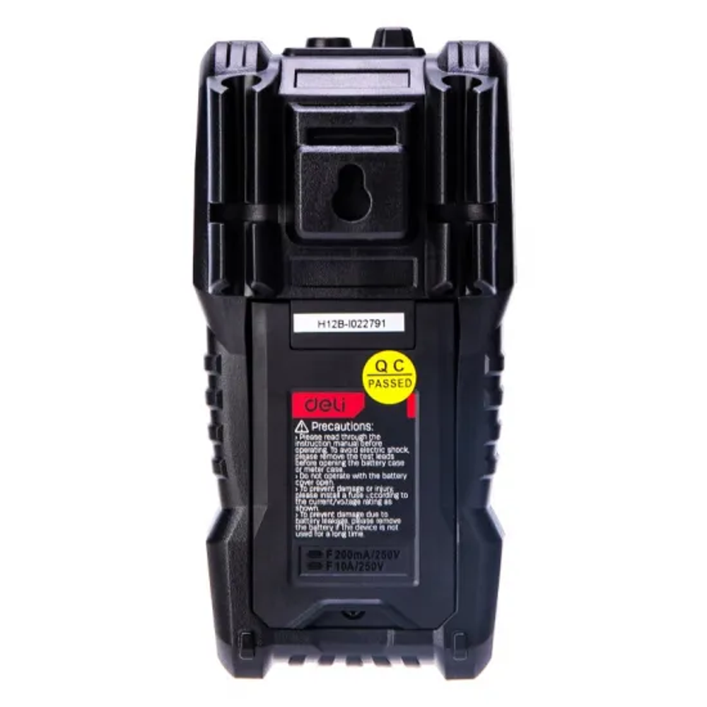 Deli TRMS digitalni multimetar CATIII 600V, EDL334302 slika 2