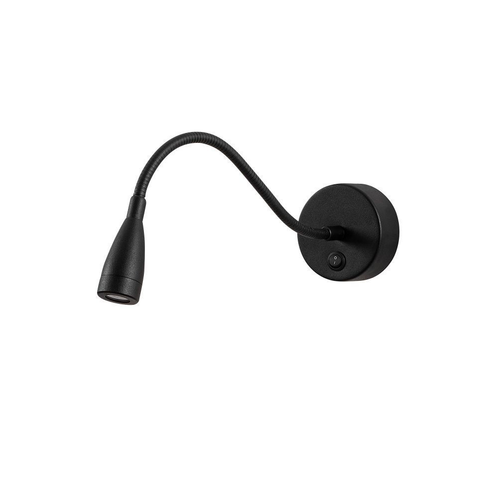 Zidna lampa za čitanje - 3246 Black slika 4