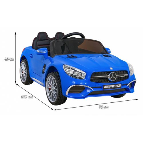 Licencirani auto na akumultor Mercedes Benz AMG SL65 S - plavi slika 2