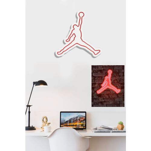 Wallity Ukrasna plastična LED rasvjeta, Basketball - Red slika 10