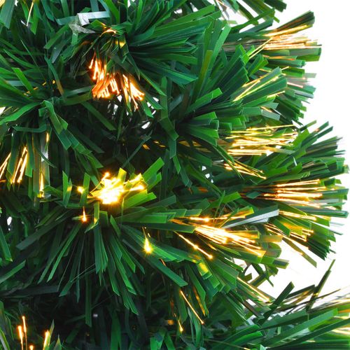 Umjetno božićno drvce s optičkim vlaknima 64 cm zeleno slika 15