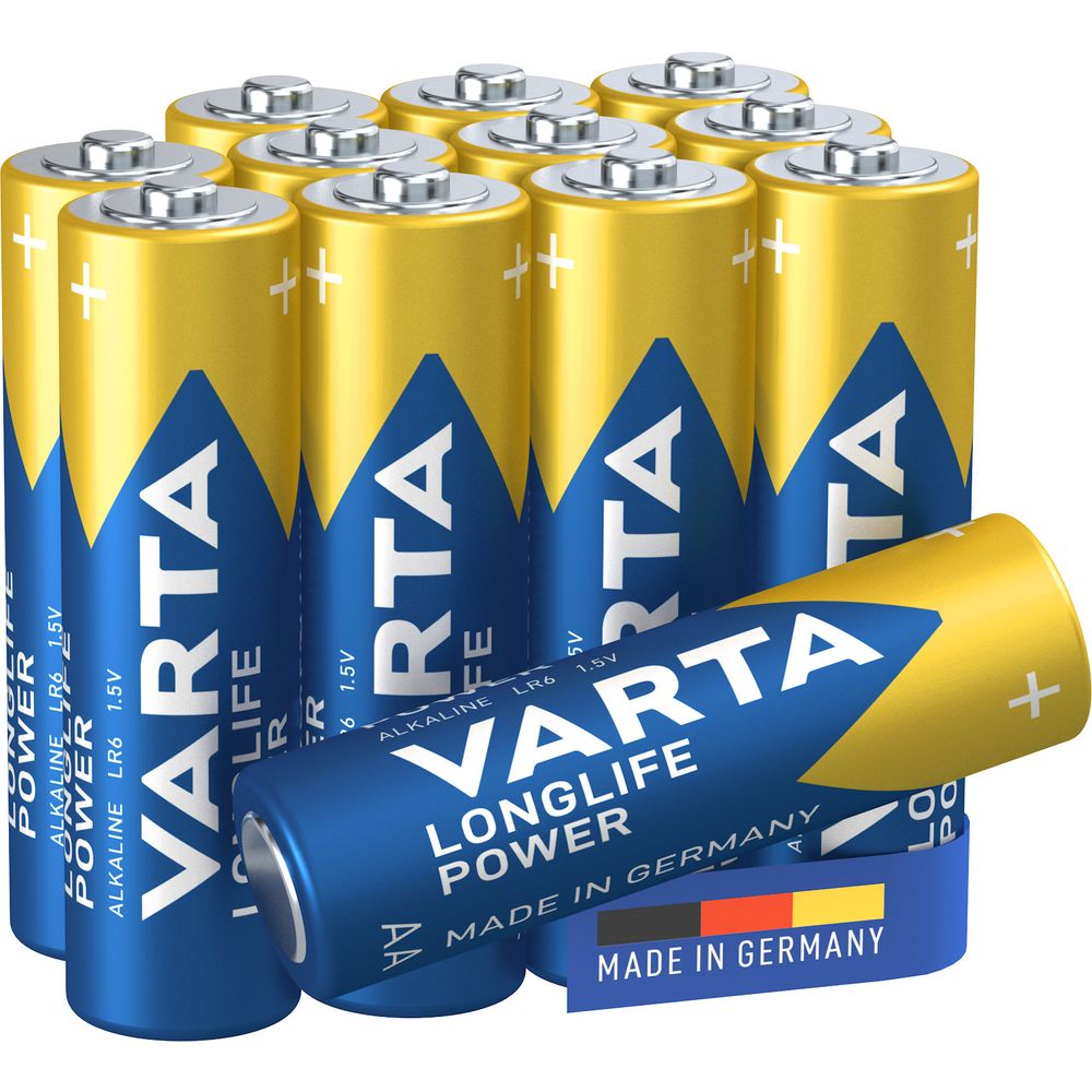 Varta Longlife Power baterija LR06, AA, 1,5V 12 kom slika 1