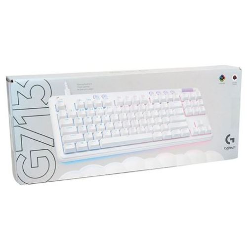 Logitech G713 Gaming Keyboard - US, Off White slika 3