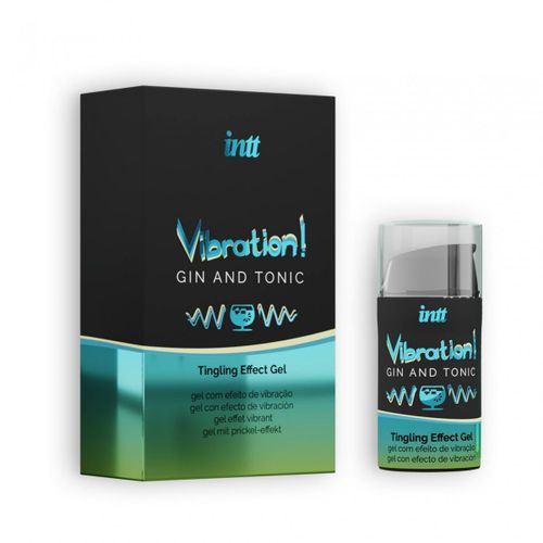 Stimulacijski gel Vibration! Gin &amp; Tonic, 15 ml slika 3