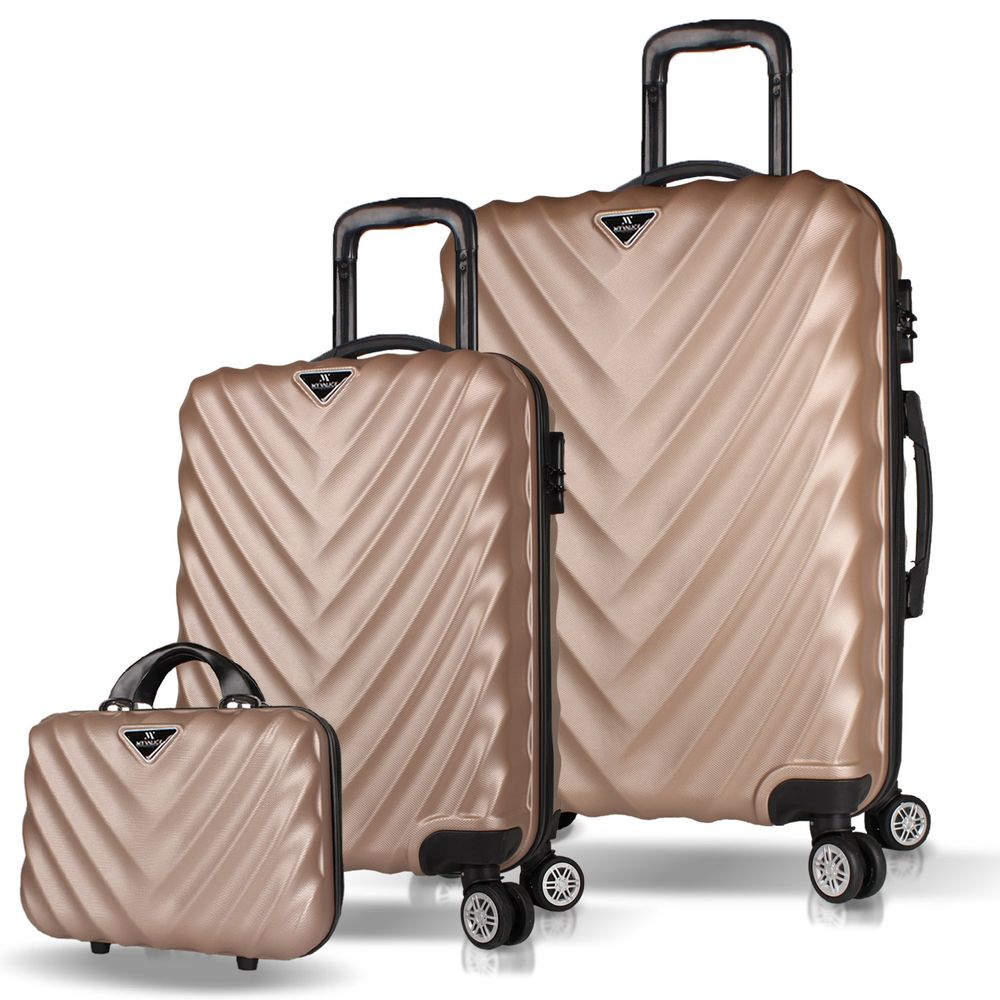 Set Kofera 7477 Zlatne Boje (3 Komada) slika 1