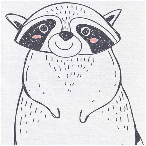 Ceba Baby mekana podloga za previjanje (50x70) Raccoon slika 2