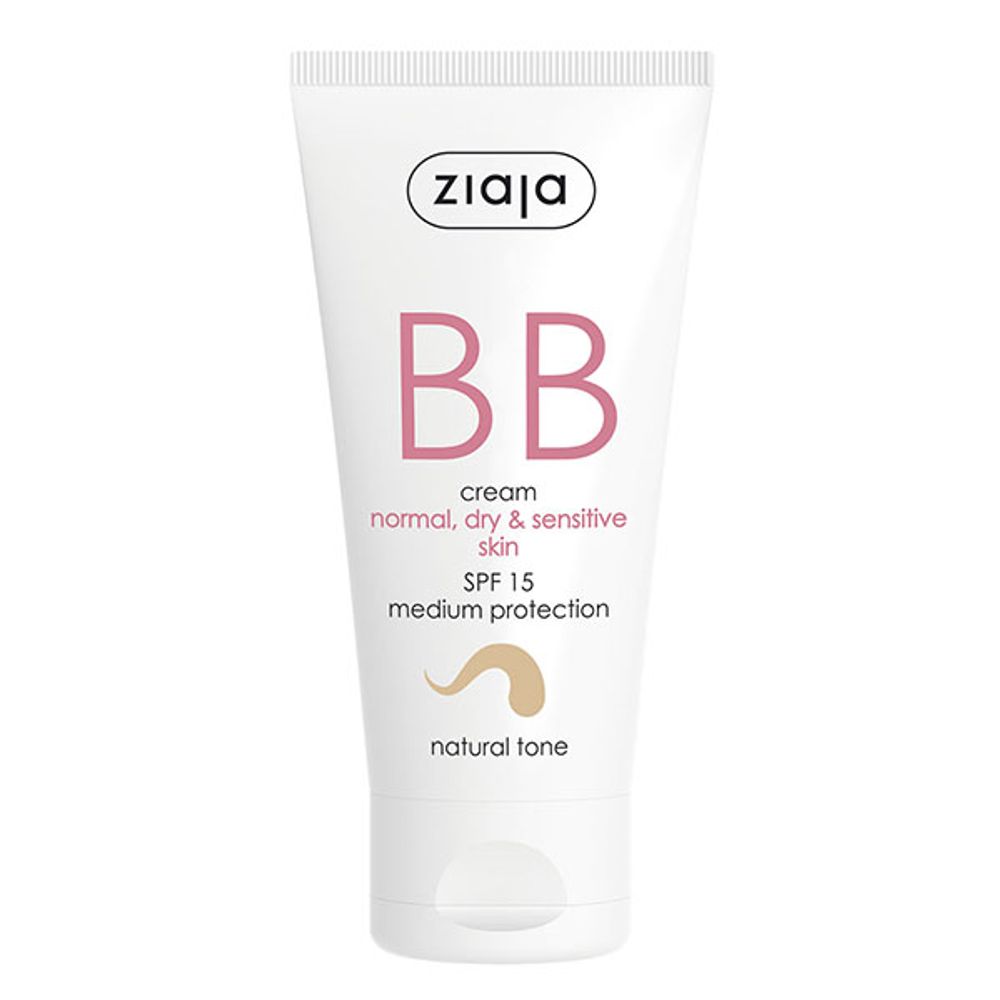 Ziaja BB krema za normalnu suhu i osjetljivu kožu prirodni ton 50ml slika 1