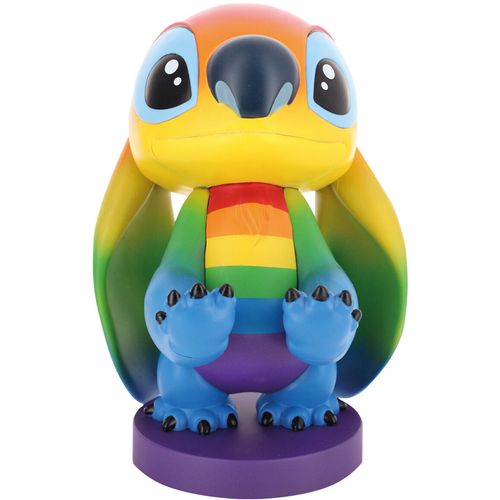 Disney Stitch Rainbow figure clamping bracket Cable guy 20cm slika 1