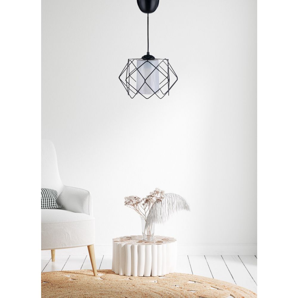 LB029 Black Chandelier slika 1